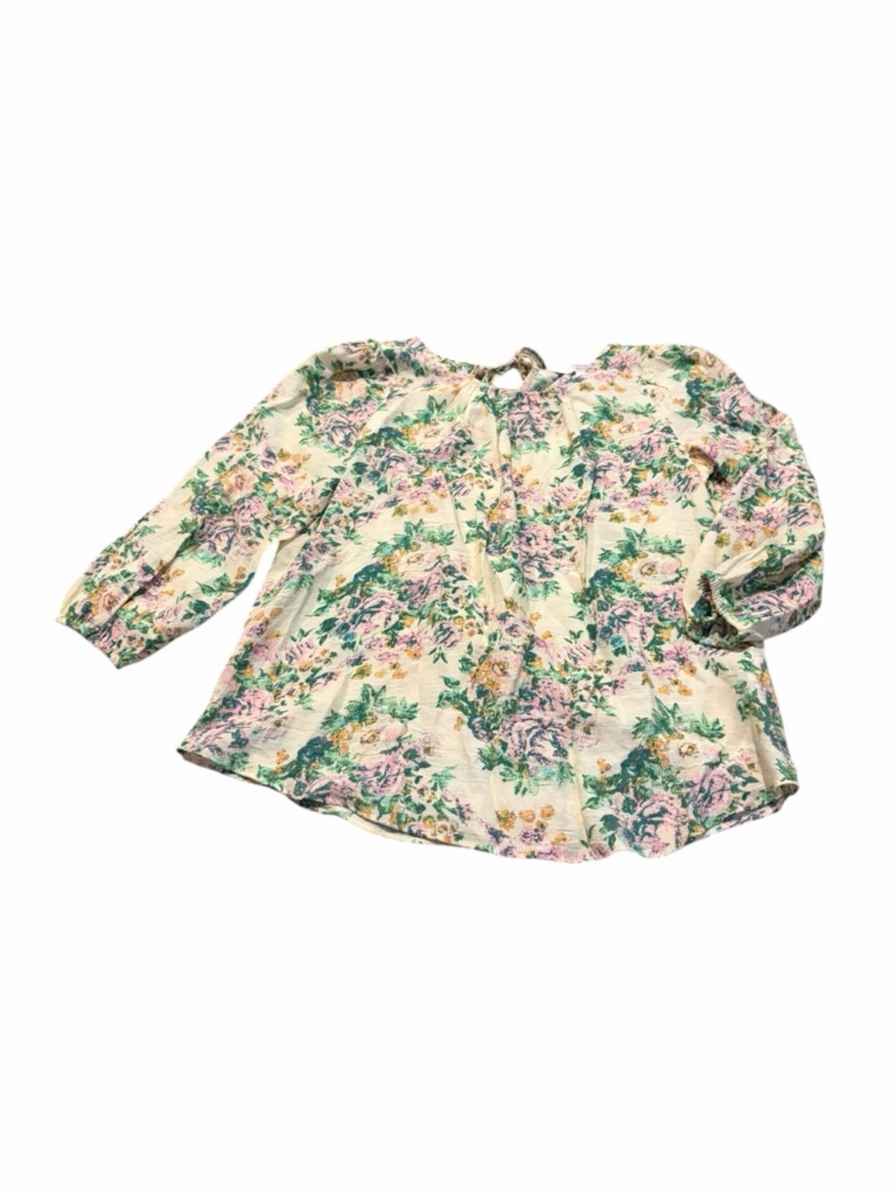 LC floral blouse with 3/4 sleeves